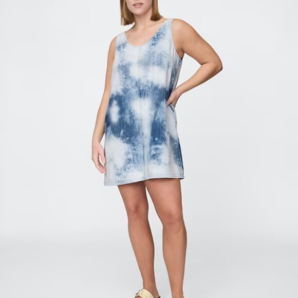 GAP - UltraSoft Denim Mini Dress - NWT - Picture 5 of 7